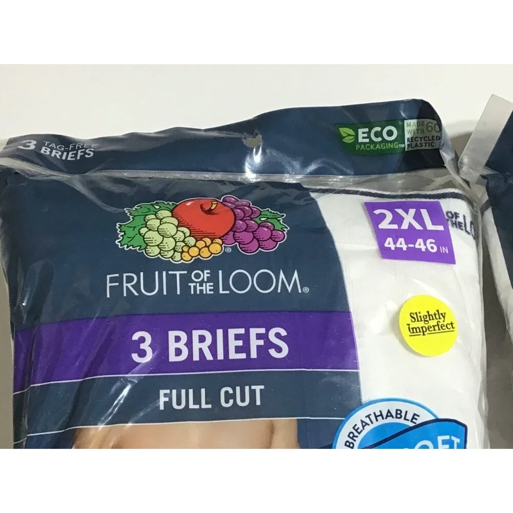 Fruit of the Loom new package